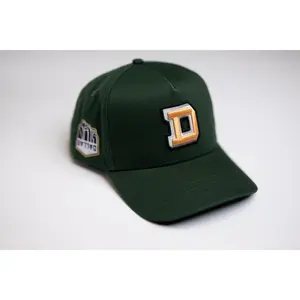TRUE D HAT - FOREST GREEN w/ Gold