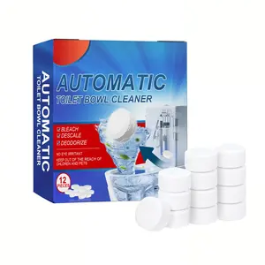 Automatic Toilet Bowl Cleaner Tablets for Odor Stain & Scale Removal Effervescent Formula for Fresh Bathroom Experience 36 Months Supply