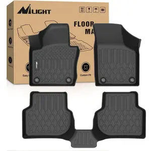 Nilight TPE Floor Mats - Custom Fit Heavy Duty Floor Liners for Volkswagen VW Jetta 2012-2018, All-Weather Car Mat, Mat Floor Mats