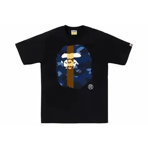 BAPE Color Camo Transform Big Ape Head Tee Black/Navy (men) by StockX