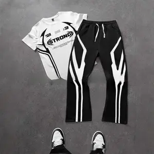 All-matching Short Sleeve Trousers Suit
