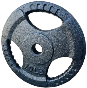 French Fitness Standard Cast Iron 1" Weight Plate 10 lbs (New)