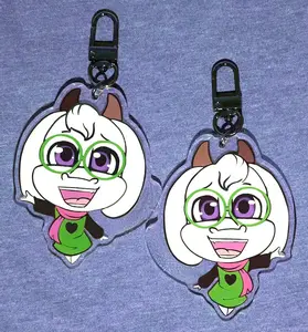 Ralsei Keychain Deltarune, Unique Keychains for Personal Style, Cute Keychains for Bags and Keys, Durable, Lightweight and Perfect for Personal Style, Collecting and Gifting