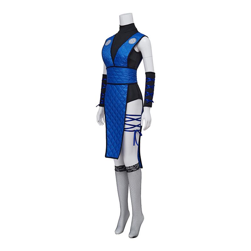 Mortal Kombat Coplay Costume Sub-Zero Female Costume Ladies Mortal Komba Blue Suit Game Fanart Outfit Clothing Womenswear Comfort Fitted