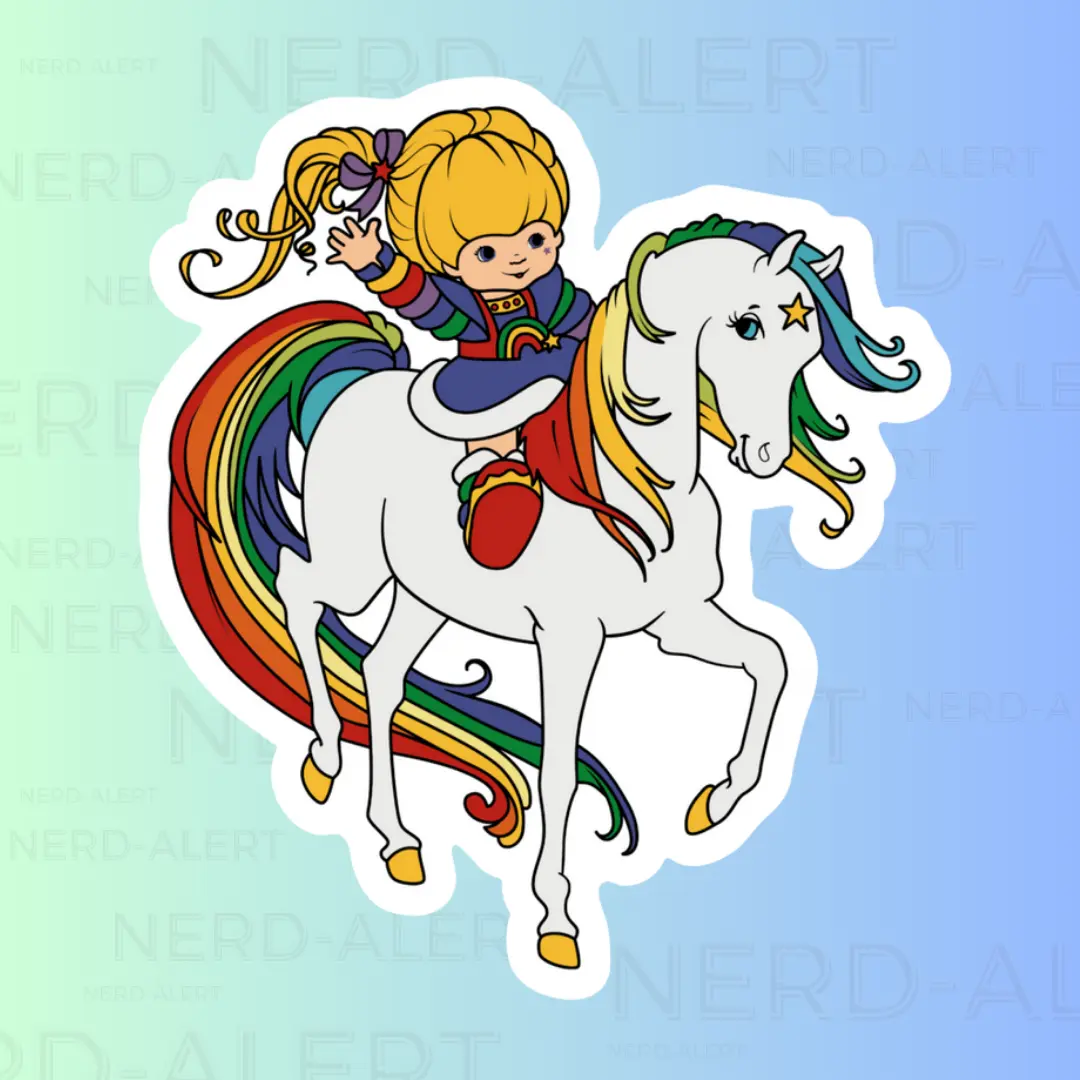Rainbow Brite & Starlite Vinyl Sticker Rainbow Brite & Starlite Vinyl Sticker