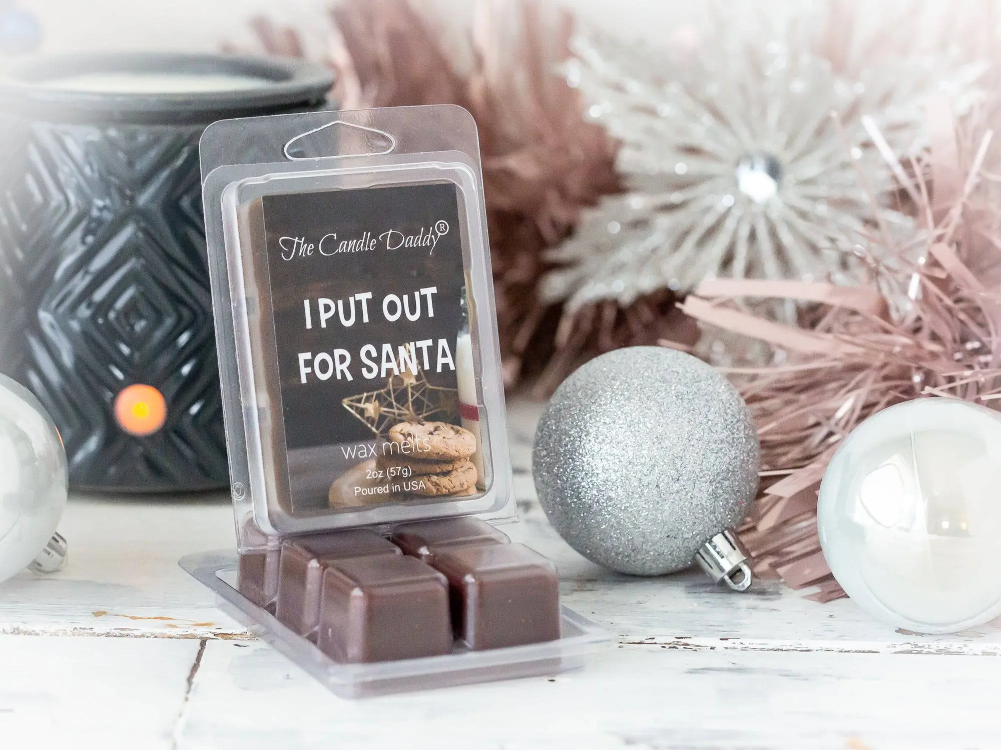 5 Pack - I Put Out For Santa - Snickerdoodle Christmas Cookie Scented Wax Melt - 2 Ounces x 5 Packs = 10 Ounces