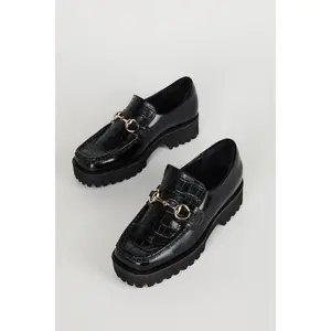 HK-2 CROC LUG SOLE LOAFER