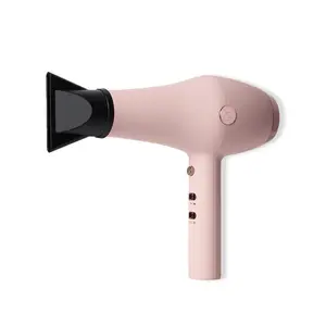 L'ANGE HAIR Soleil Professional Hair Dryer | 3 Heat Settings & 2 Airflow Settings | Cool Shot Locks-in Style | Professional Length Cord | Best Lightweight Hair for Smooth Blowouts