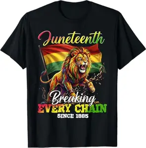 Breaking Every Chain Since 1865 Women Men Juneteenth Freedom T-Shirt
