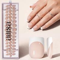 Milky Nude | Glossy Finish - Short Square