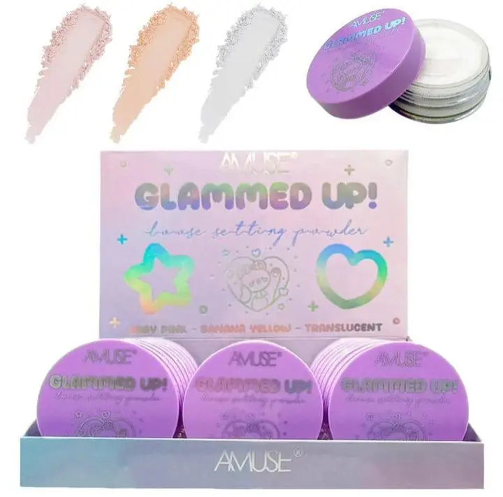 AMUSE - Glammed Up Loose Setting Powder