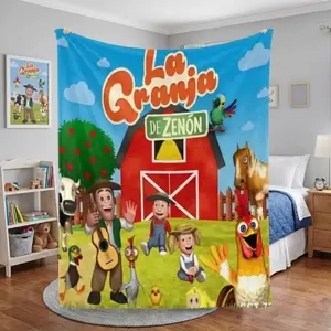The La Granja De Zenon Michael Throw Blanket Gifts for Fans Lover Girls Boys Women Present Hoodie Him Bed | Cozy, Soft, Warm, Trendy, Must-Have, Gift Idea, Pop Culture, Fandom, Home Decor, Cute Gift, Kids, Comfort