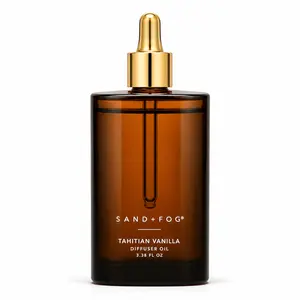 Sand + Fog Tahitian Vanilla Diffuser Oil Jumbo 3.38 oz | Multi-Use Home Fragrance Oil | Warm Vanilla Scent | Aroma Oil for Diffusers | Home Scent Refill | 100 mL