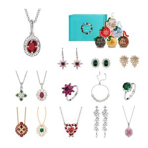 [Deals For You Days] FizzandRizz by Yorkett Fashion Jewelry Lucky Box Holiday Collection Gift With Rings Earrings Bracelets Necklaces