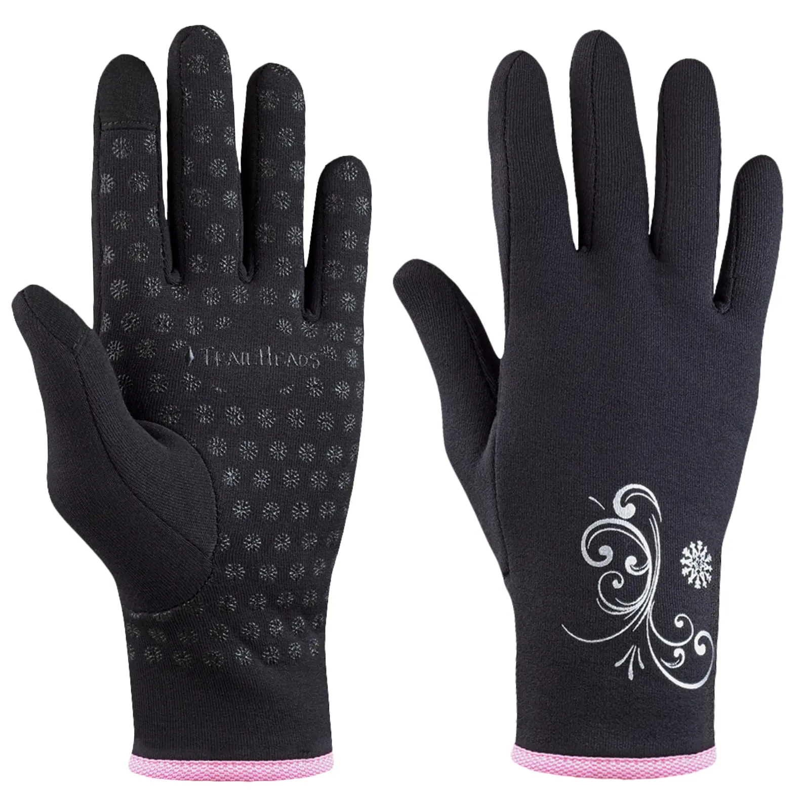 TrailHeads Womens Running Gloves - Touchscreen Gloves - Running Accessories for Women Winter - Hiking, Biking, Sports