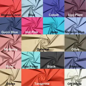 Ponte de Roma Nylon Viscose 270 GSM Knit Fabric by the Yard Stretch Fabric Dress Fabric Sewing Fabric Craft Fabric 4 Way Stretchy Rayon