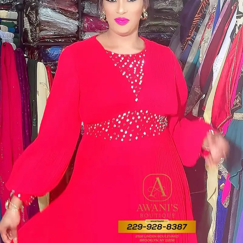 RED BOMBSHELL DRESS 2 Womenswear Long Sleeve