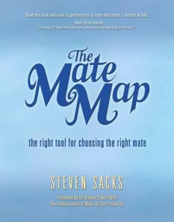 USED Book - The Mate Map: The Right Tool for Choosing the Right Mate by Steven Sacks (Hardcover) - english