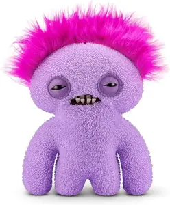 ZURU Fugglers Hairy Fuggs - Funny Ugly Monster Plush - 9 inches (Squidge)