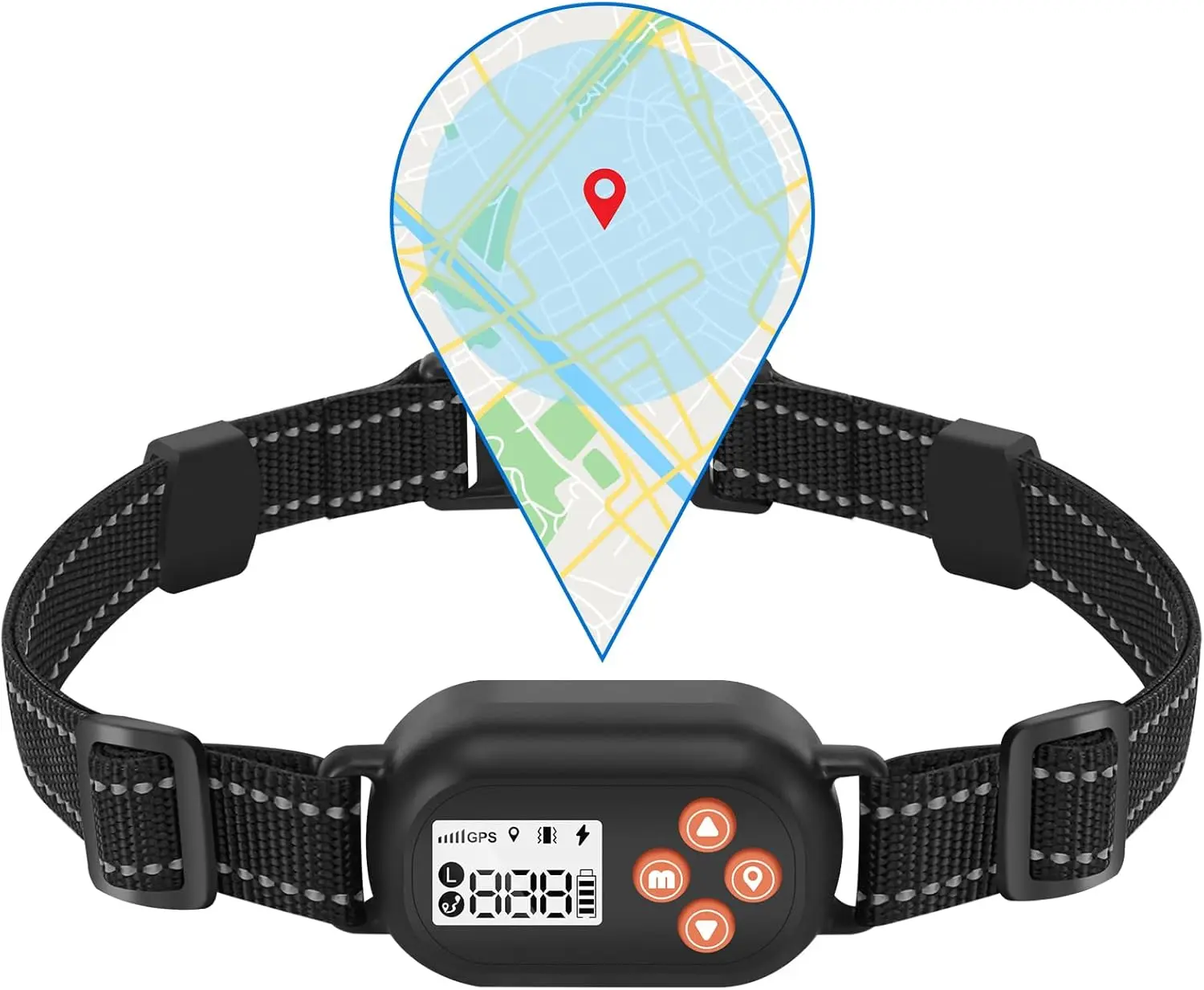 【BFCM】Wireless GPS Dog Fence with IPX6 Waterproof Rechargeable Collar – Electric Pet Containment System with Beep, Vibration & Shock Correction – for Dogs Over 20 lbs