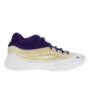 adidas Mens Dame X Washington Huskies Basketball Sneakers Shoes - White