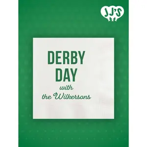 Kentucky Derby Party Custom Napkins: Derby Day Custom Napkins