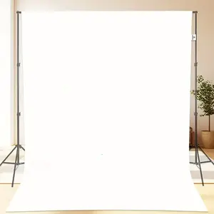 White background cloth for studio live streaming props, foldable and portable photography white background cloth, suitable for on-site photography, photography, e-sports games, live speeches, company meetings, home office and other scenes