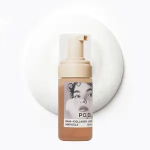[PO:DL] K-Chestnut Collagen Bubble Ampoule 6.67 fl oz | Bubble-to-Radiance Firming Serum with Collagen, Glutathione, Niacinamide