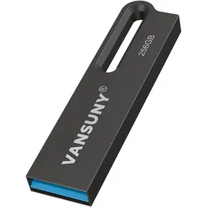 Vansuny 256GB USB 3.0 Flash Drive Metal Waterproof Flash Drive USB 3.0 Ultra High Speed Memory Stick, Portable Thumb Drive for PC/Tablets/Mac/Laptop