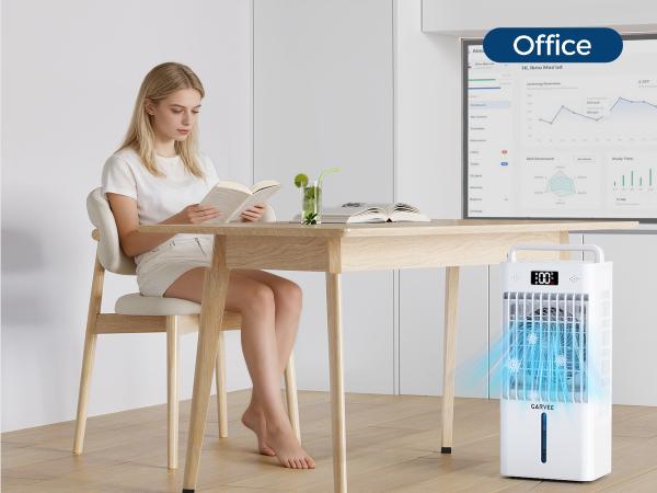 2026 Portable Air Conditioners With Remote ,3-in-1 Portable Air Cooler Fans, Swamp Cooler, Evaporative Air Cooler ,LED Screen, Air Coolong Fan for Outdoor Indoor,Air Circulation Cooling Fan with Dual Water Tanks