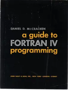 USED-A Guide to Fortran IV Programming by Daniel D. McCracken (Paperback)