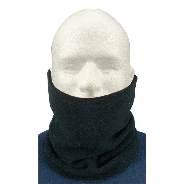 Black - Polar Fleece Cold Weather Neck Warmer