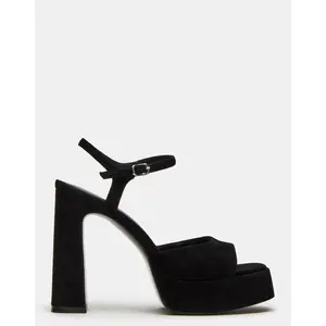 Steve Madden LIANDRA BLACK SUEDE