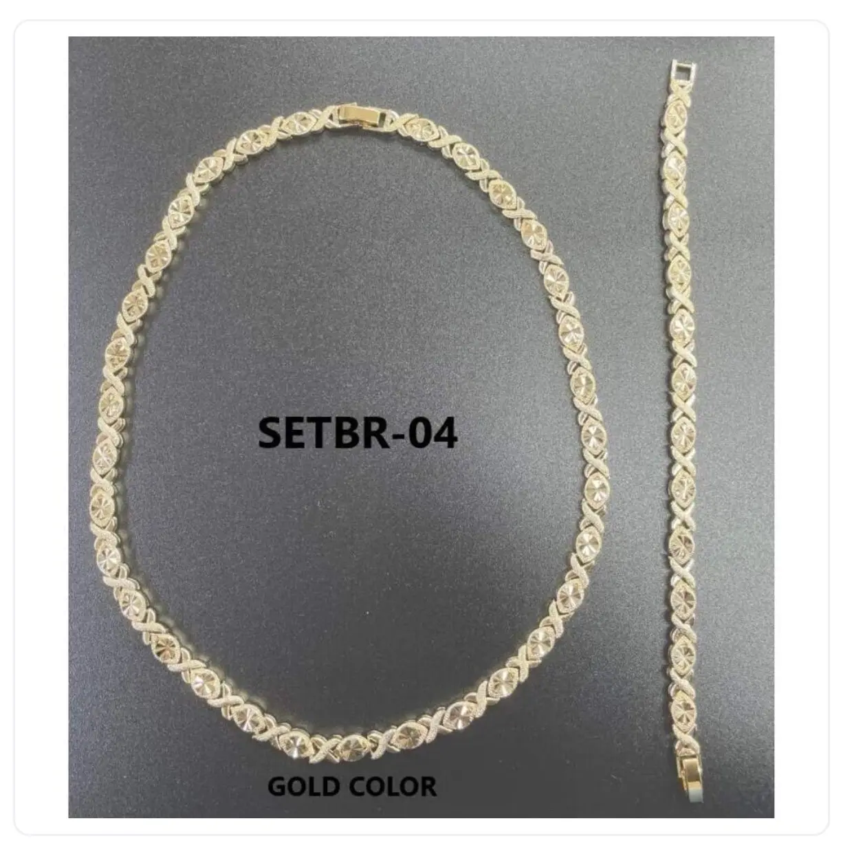 Princess XO Set - Gold Platted