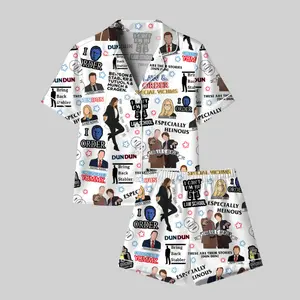 Law And Order Pajamas Set, Movie Sleepwear, Women Loungewear, Holiday gift