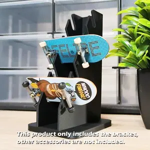 Fingerboard Storage Stand, High-End Display Rack, Perfect for Collectors and Performers, Elegant Design for Fingerboards