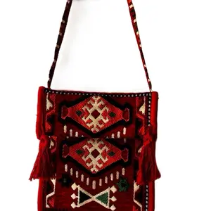 Handmade Boho Woven Heritage Bag – Multi-Use Handmade Pouch .