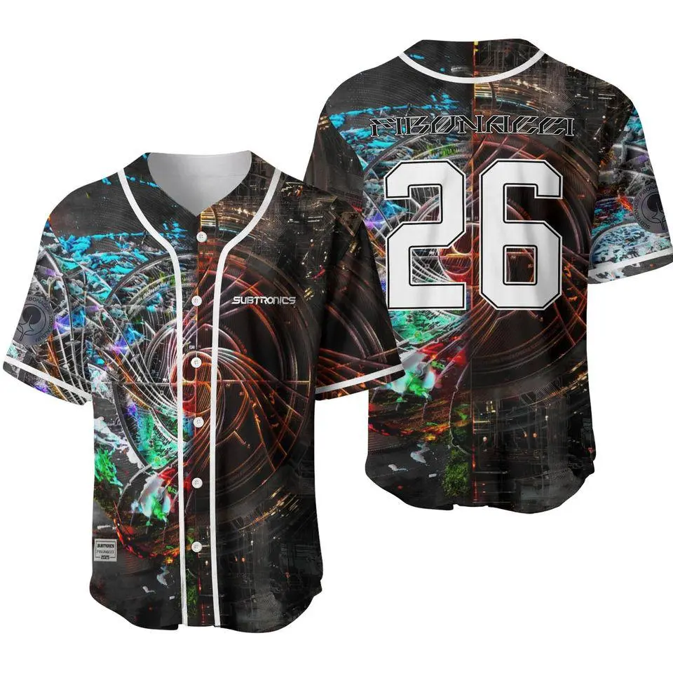 Subtronics Fibonacci Tour 2026 Baseball Jersey