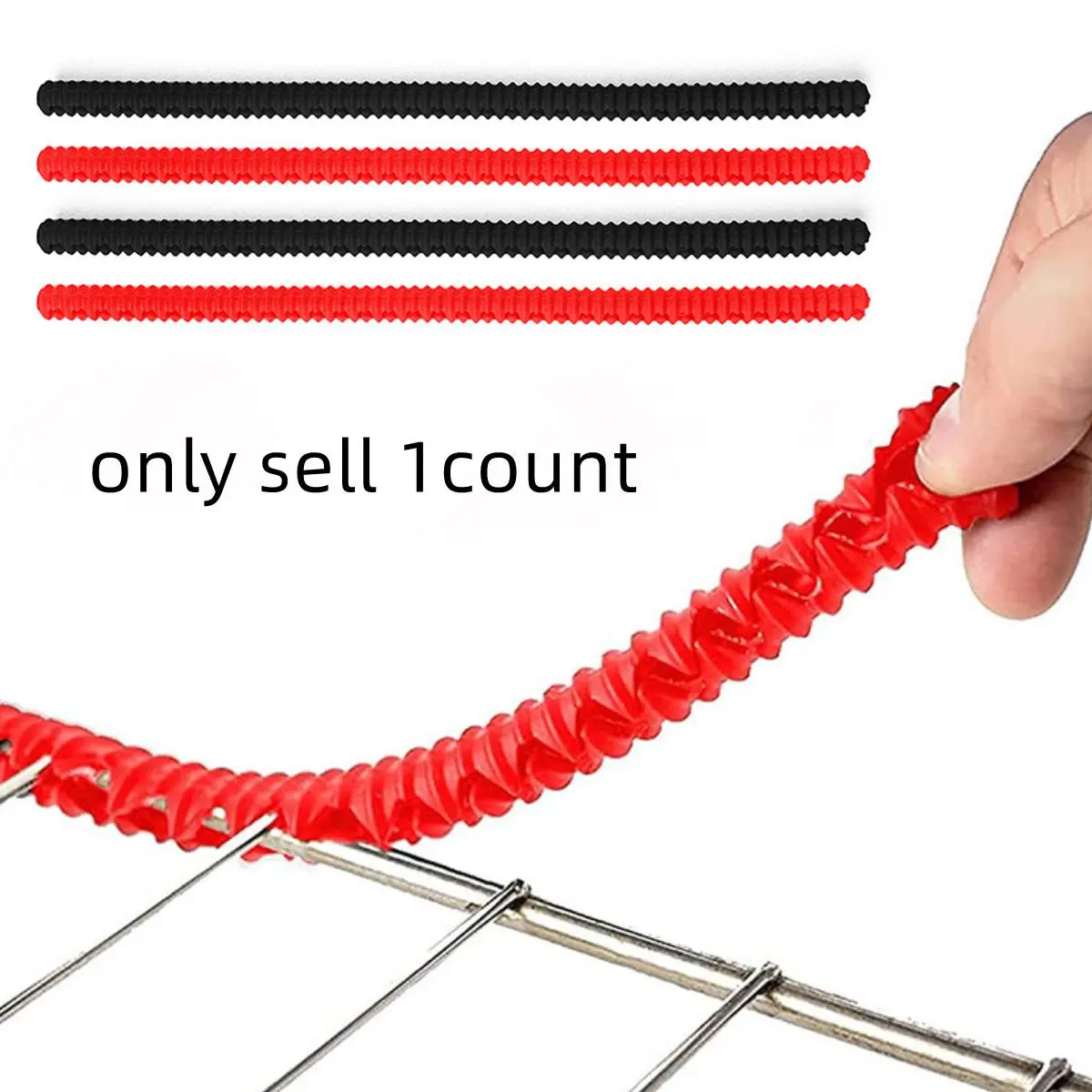 Silicone Oven Mitt, 1 Count Heat Resistant Oven Rack Protector, Non-slip Oven Rack Guard, Kitchen Baking Accessories for Home Use