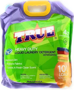 True Laundry Detergent - 101 Fluid Ounces (101 Loads) - Liquid Laundry Detergent - Made in USA & Halal - 4x Concentrated