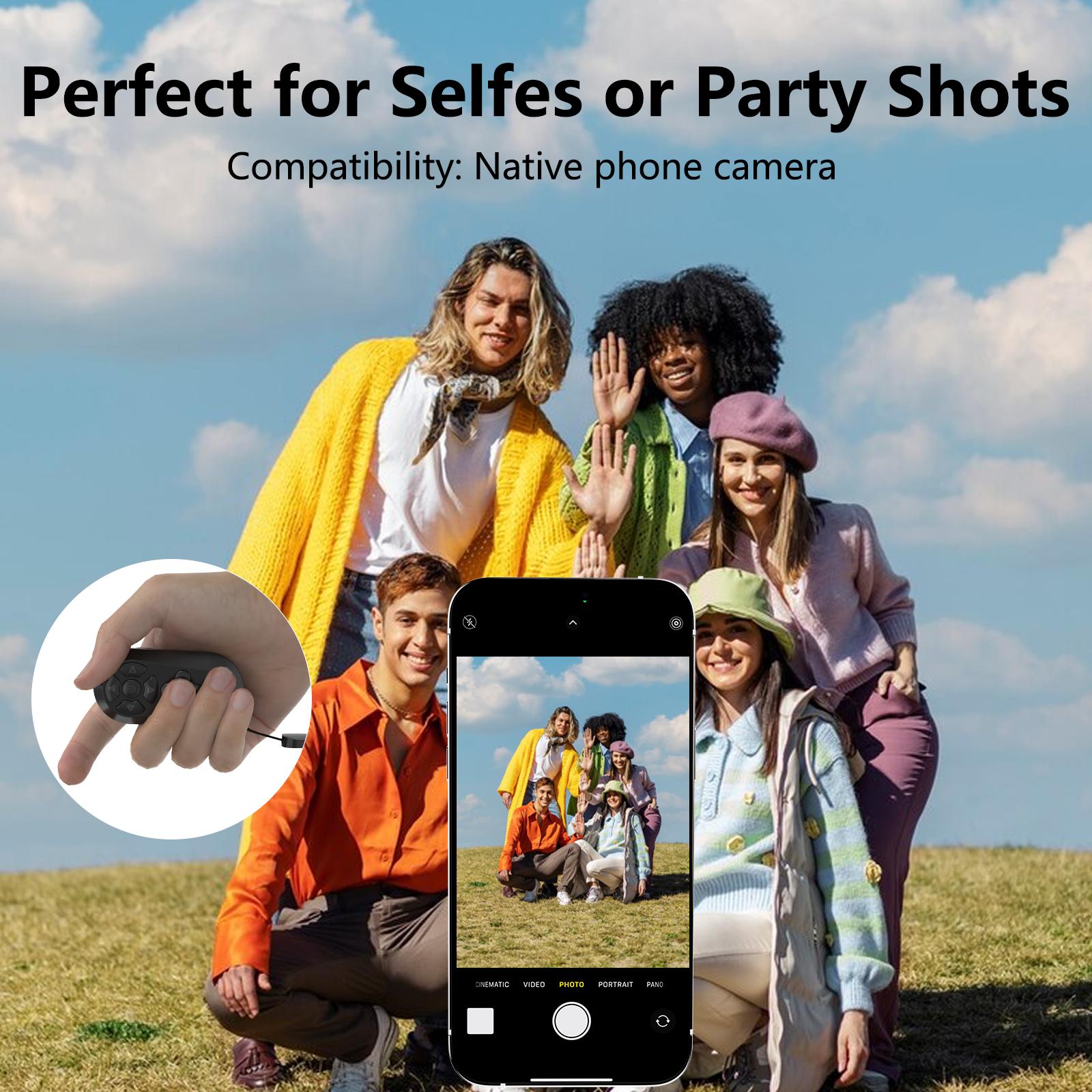 TikTok Scrolling Remote 2026 Page Turner Camera Shutter for iPhone & Android