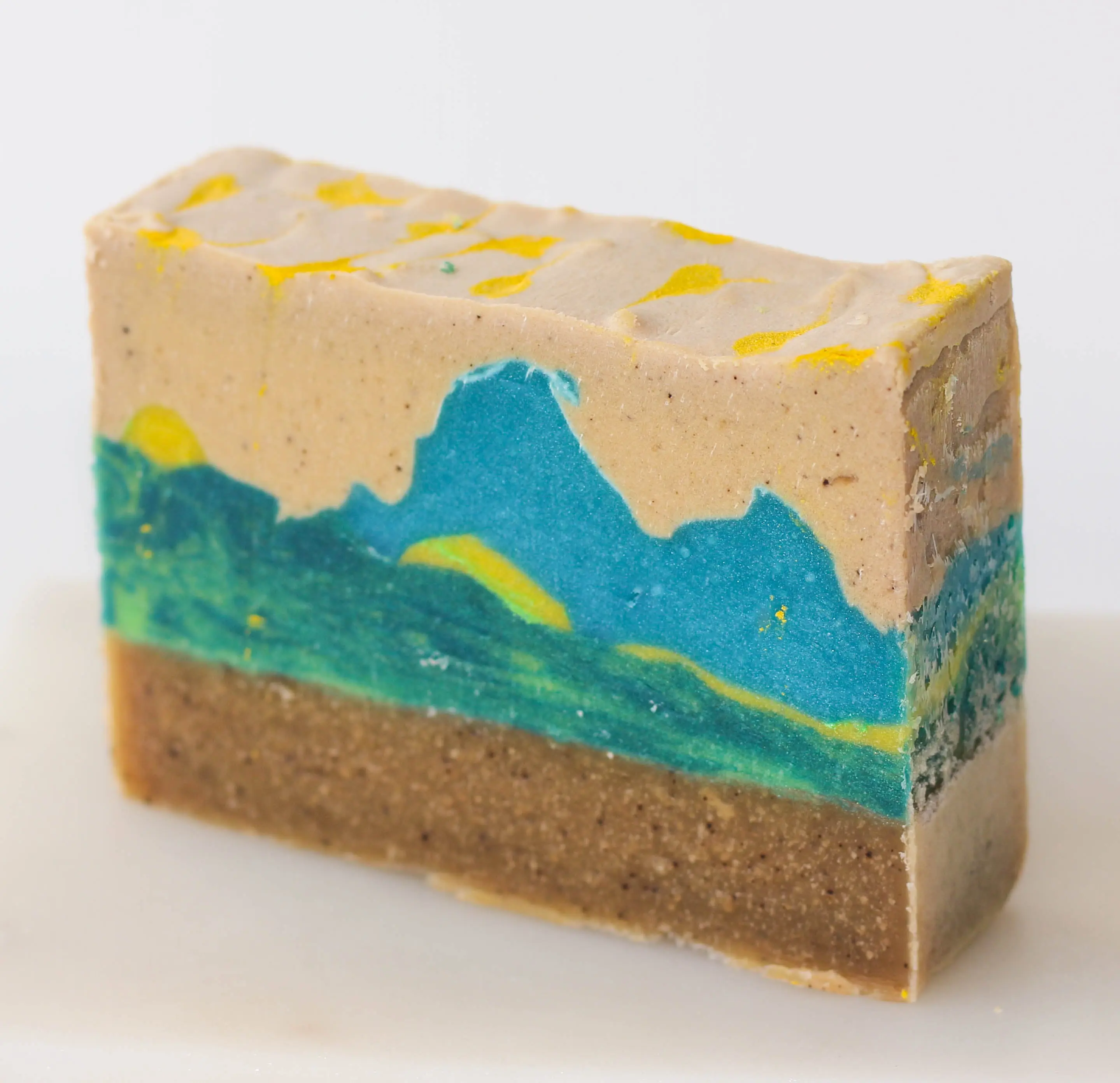 Blue Mountain Coffee Exfoliating Soap with Peppermint