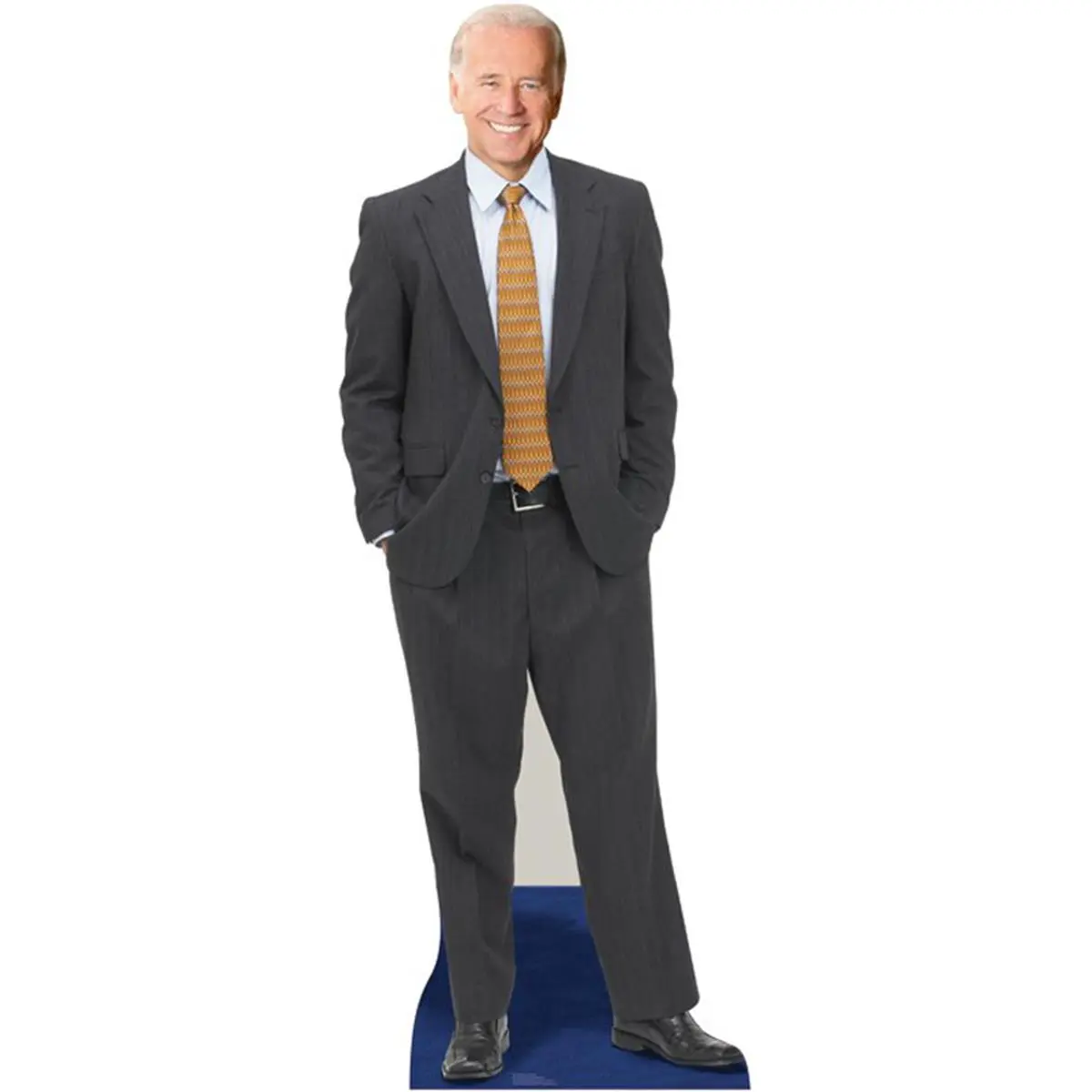 212 MAIN Graphic Life-Size US Senator Joe Biden Stand-Alone Cutout (Model 919, 73x28 in) - Heavy Duty Cardboard, Home Decor Accent for Indoor Decorating, Heavy-Duty Solid Corrugated Card Wall Supply