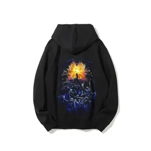 Elden Ring The End of the Night Graphic Printed Unisex Casual Hoodie
