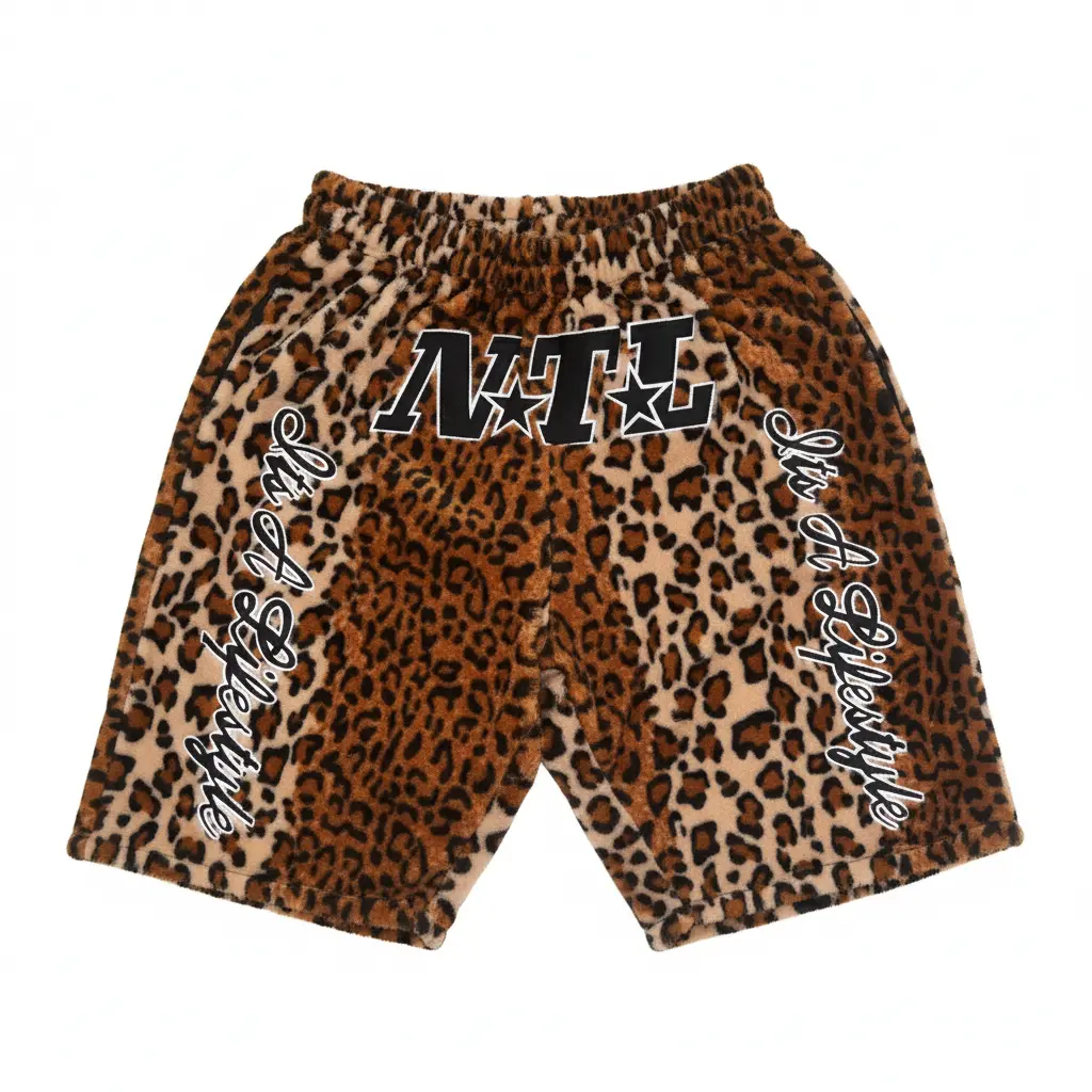 Cheetah Fur Shorts Cheetah Fur Shorts
