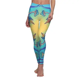 Women's Cut & Sew Casual Leggings (AOP)