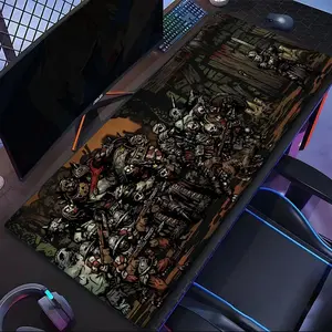 Darkest Dungeon Gaming Mouse Pad 80×30cm, HD Printed Non-Slip Rubber Desk Mat, Keyboard Pad for Laptop, Desktop & Gaming