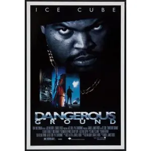DANGEROUS GROUND - 27X40 D/S Original Movie Poster One Sheet 1996 Ice Cube