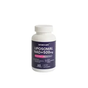 Nature's Gate Liposomal NAD+ 500mg Edible Dietary Supplement - Healthcare Support for Skin Health, Cellular Energy Metabolism, Healthy Aging - Health & Medical Supplies Pill