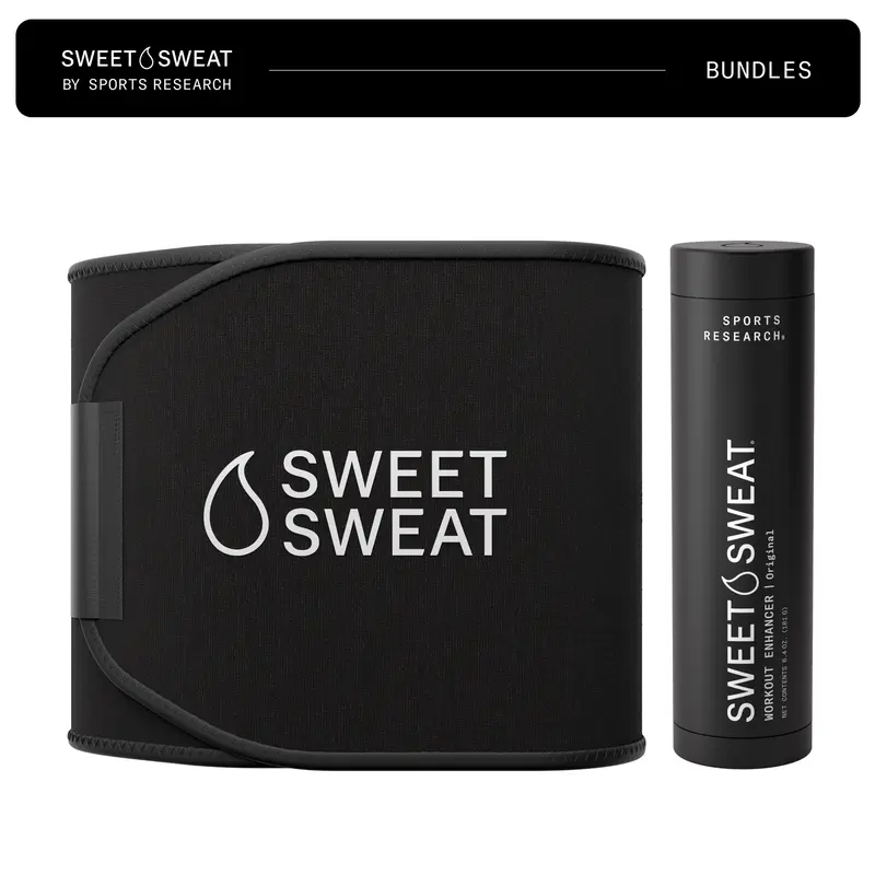 Sweet Sweat Gel (6.4oz) + Xtra-Coverage Waist Trimmer Bundle